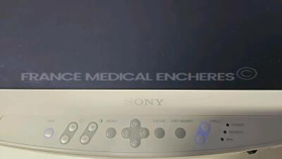 Sony LCD Monitor LMD-1950MD - YOM 2009 untested due to the missing power supply - 2