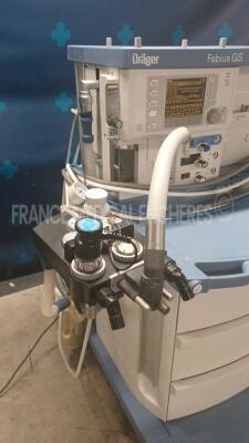 Drager Ventilator Fabius GS - YOM 2006 - S/W 3.35 fully functional (Powers up) *arxc0078* - 6