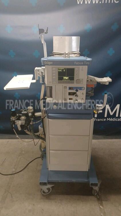 Drager Ventilator Fabius Tiro - YOM 2007 - S/W 3.11 fully functional (Powers up) *aryk0163*