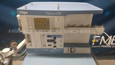 Drager Ventilator Fabius GS - YOM 2006 - S/W 3.33 fully functional (Powers up) *arxc0069* - 6