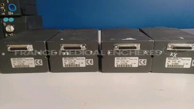 Mixed lot of Datex Ohmeda Patient Monitor Modules including 3 x Modules M-NESTR - YOM 2002 and 4 x Modules M-CO - YOM 2002 (Untested) *5093727/4818638/4712515/4712789/4718865/4712788/4718873* - 5