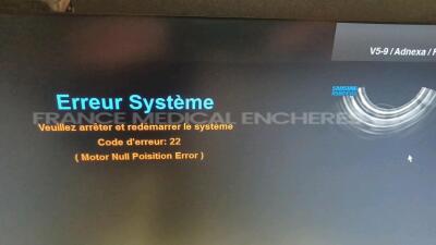 Samsung Probe V5-9 - YOM 11/2018 - Error system *K0D5M3GKB00046N* - 5