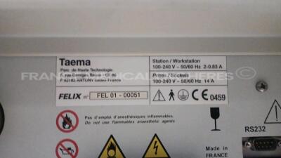 Taema Ventilator Felix - Count 14960h (Powers up) *00051* - 7