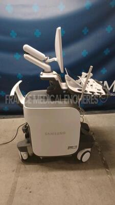 Samsung Ultrasound RS80 EVO - YOM 2020 - S/W 1.00.03.3032 - Options - CEUS plus - HDVI - Natural Vue - S-3D Arterial Analysis - XI STIC w/ Samsung Probes CA1-7A - YOM 02/2016 and LA2-9A - YOM 10/2019 and E3-12A (Powers up) *S1LSM3HN700005H/K0DQM3GH20009H/ - 2