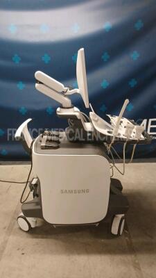 Samsung Ultrasound RS80 EVO - YOM 2020 - S/W 1.00.03.3032 - Options - CEUS plus - Natural Vue - Realistic Vue - S-3D Arterial Analysis - SMART 4D - XI STIC w/ Samsung Probes L3-12A - YOM 05/2020 and EA2-11B - YOM 04/2020 and LA4-18B - YOM 09/2020 (Powers - 3