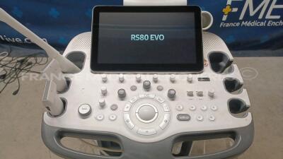 Samsung Ultrasound RS80 EVO - YOM 2020 - S/W 1.00.03.3032 - Options - CEUS plus - Natural Vue - Realistic Vue - S-3D Arterial Analysis - SMART 4D - XI STIC w/ Samsung Probes L3-12A - YOM 05/2020 and EA2-11B - YOM 04/2020 and LA4-18B - YOM 09/2020 (Powers - 4