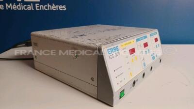 ERBE Electrosurgical Unit ICC 300 without Footswitch - Cosmectic Damage (Powers up - See Picture) *B-1041* - 2