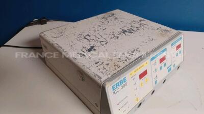 ERBE Electrosurgical Unit ICC 300 without Footswitch - Cosmectic Damage (Powers up - See Picture) *B-1041* - 3