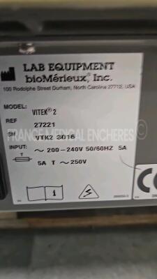 Biomerieux Microbiological Analyzer Vitek 2 (Powers up) *VTK23016* - 9