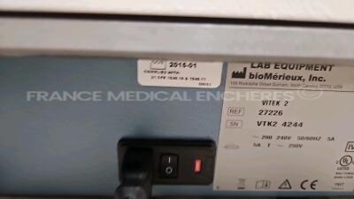 Biomerieux Microbiological Analyzer Vitek 2 YOM 2015 (Powers up) *VTK4044* - 7