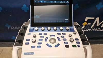 GE Ultrasound Vivid S60N - YOM 11/2018 - S/W 202 - Options contrast VG - view X - AFI - 2D auto EF - tissue tracking -w/ 3Sc-RS Probe YOM 12/2022 (Powers up) *1198032WX3/200880S60N* - 4