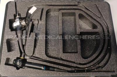 Olympus Bronchoscope BF-P180 Engineer report : Optical system no fault found ,Angulation no fault found , Insertion tube no fault found , Light transmission no fault found , Channels no fault found , Leak no fault found *2042248* - 6