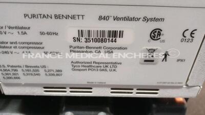 Puritan Bennett Ventilator 840 - Error system (Powers up) *3510080144* - 8