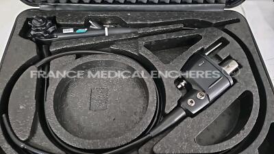 Pentax Gastroscope EG29-i10 Engineer report : Optical system no fault found ,Angulation no fault found , Insertion tube no fault found , Light transmission no fault found , Channels no fault found , Leak no fault found*A115786*