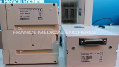 GE Patient Monitor Carescape B650 -YOM 2010 - w/ E-PSM-00 Module and E-CAIO-00 module (Powers up) *SEW10467256HA* - 3