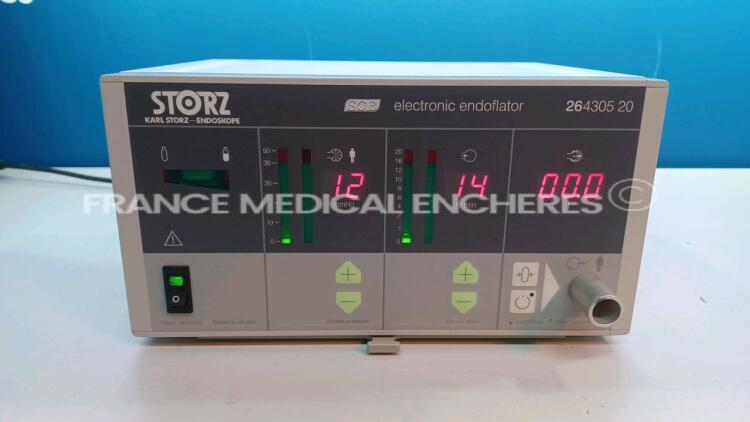 Storz Insufflator Electronic Endoflator 264305 20 (Powers up) *EE11362B*