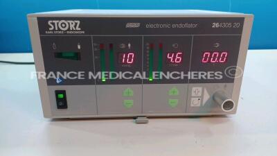 Storz Insufflator Electronic Endoflator 264305 20 (Powers up) *PV31060B*