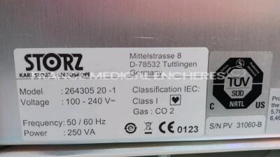 Storz Insufflator Electronic Endoflator 264305 20 (Powers up) *PV31060B* - 5