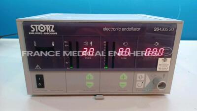 Storz Insufflator Electronic Endoflator 264305 20 (Powers up) *BL3463*