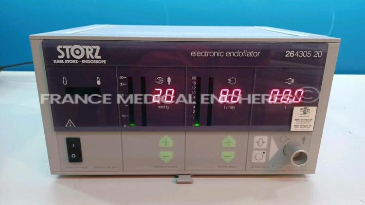 Storz Insufflator Electronic Endoflator 264305 20 (Powers up) *BL3463*