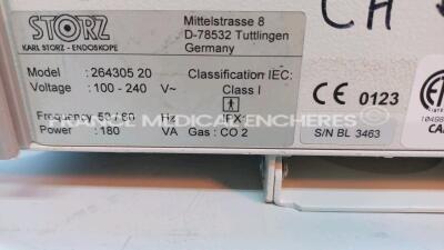 Storz Insufflator Electronic Endoflator 264305 20 (Powers up) *BL3463* - 5