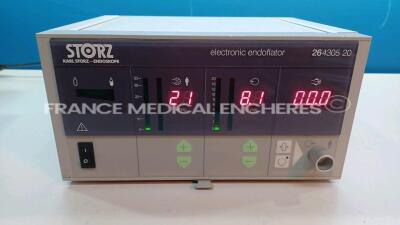 Storz Insufflator Electronic Endoflator 264305 20 (Powers up) *AL3335*