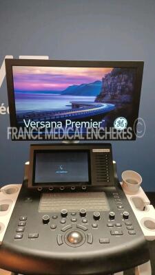 GE Ultrasound Versana Premier - YOM 2019 - S/W R1.0.3 - Options - Basic - Doppler CW - TVI - HighPerformance (Powers up) *6040754WX0* - 5