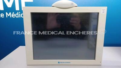 Lot of 4 x Nihon Kohden Patient Monitor Life Scope Bedside Monitor DFM15 - YOM 2007 (Untested due to the missing power supplies) *DTH32010007/DTH32010002/DTH32010010/DTH32010006*