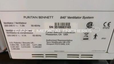 Puritan Bennett Ventilator 840 - Screen to be changed (Powers up) *3510083165* - 4