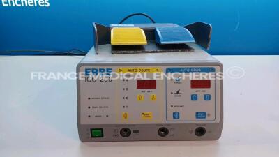 Erbe Electrosurgical Unit ICC 200 EA w/ Erbe Footswitch (No power) *D-1443*