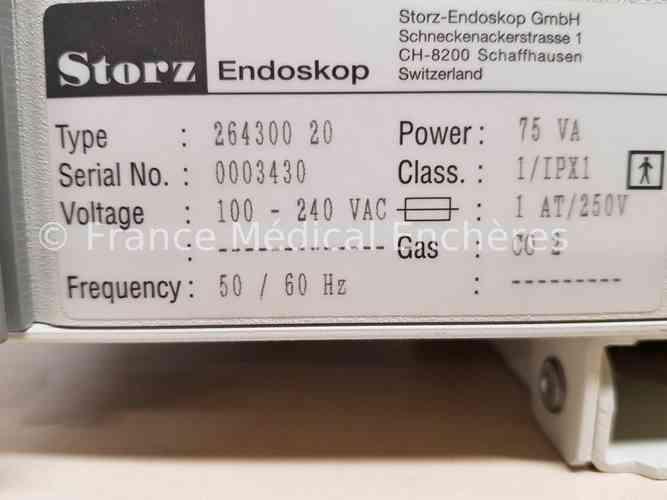 Karl Storz Insufflator In Good Conditions No Power Supply Incl Powers Up Inst In 09 1995