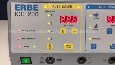 Erbe Electrosurgical Unit ICC 200 E ( Powers up) - 4