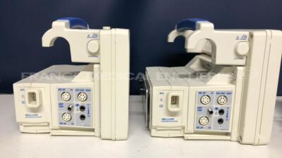 Lot of Welch Allyn Patient Monitors Propaq 246 - YOM 2004 - S/W 3.50.00 w/ Adult NIPB cuffs and ECG hoses (Powers up) - 2