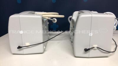 Lot of 2 Taema Ventilators Osiris 2 - YOM 2011 - S/W V 1.012 w/ power supplies (Both power up) - 3