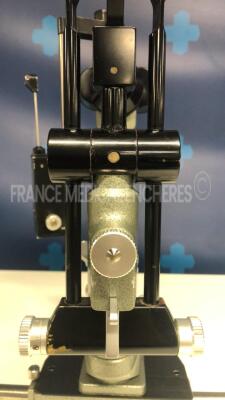 Haag Streit Slit Lamp B900 - YOM 2005 w/ binoculars X10 and Bobes tonometer - 9