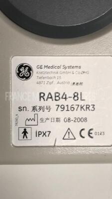 GE Ultrasound Voluson 730 Expert - YOM 2007 - S/W 5.3.0 - Options - DICOM - SRI II - Activation BT w/ GE Probe RAB4-8L - YOM 2008 and GE Probe 4C-A - YOM 2019 and GE Probe RIC5-9H - YOM 2006 and Sony Printer UP-897 MD and Footswitch (Powers up) - 11