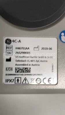 GE Ultrasound Voluson 730 Expert - YOM 2007 - S/W 5.3.0 - Options - DICOM - SRI II - Activation BT w/ GE Probe RAB4-8L - YOM 2008 and GE Probe 4C-A - YOM 2019 and GE Probe RIC5-9H - YOM 2006 and Sony Printer UP-897 MD and Footswitch (Powers up) - 16