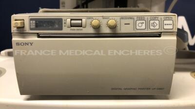 GE Ultrasound Voluson i - YOM 2008 - S/W 7.1.5 - Options - Volume Ultrasons - Activation BT w/ GE Probe 4C-RS - YOM 2019 and GE Probe E8C-RS - YOM 2019 and Sony Printer UP-D897 (Powers up) - 9