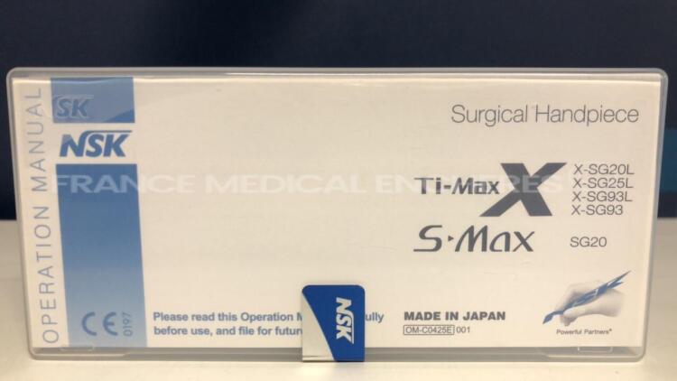 NSK Dental Handpiece Ti-Max SG20 original box never used