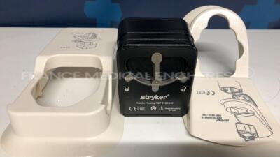 Lot of Stryker Battery Housing System 6126-120 and 1 Stryker Battery Transfer Shield 6126-130 and 1 Stryker Battery Transfer Shield 4222-130