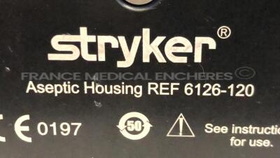 Lot of Stryker Battery Housing System 6126-120 and 1 Stryker Battery Transfer Shield 6126-130 and 1 Stryker Battery Transfer Shield 4222-130 - 8