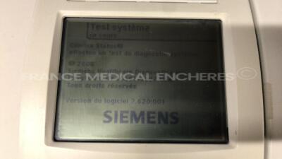 Lot of 2 Siemens Urine Analysers Clinitek Status + - S/W 2.620.001 and 2.500.002 - no power supplies (Both power up) - 5