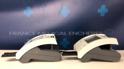 Lot of 2 Siemens Urine Analysers Clinitek Status - S/W 2.400.002 and 2.500.002 - no power supplies (Both power up) - 2