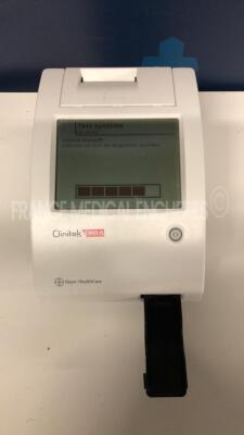 Siemens Urine Analyser Clinitek Status - S/W 2.400.002 - no power supply (Powers up)