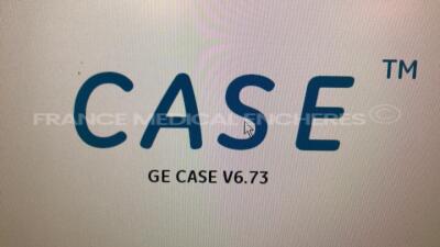 Lot of GE Stress Test Case P2 Series - YOM 2011 - S.W V6.73 w/ GE Module Assy Cam 14 V2 - YOM 2013 and Ganshorn Medizin Electronic Plethysmograph Power cube Ergo SPO 2 GE - YOM 2013 and HP Laser Jet Pro M402dn and GE Ergometer eBike Comfort - YOM 2013 - S - 6