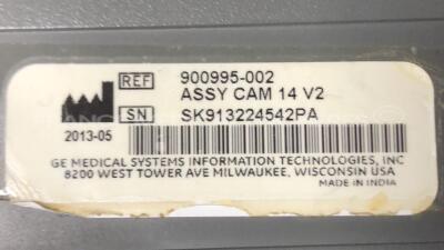 Lot of GE Stress Test Case P2 Series - YOM 2011 - S.W V6.73 w/ GE Module Assy Cam 14 V2 - YOM 2013 and Ganshorn Medizin Electronic Plethysmograph Power cube Ergo SPO 2 GE - YOM 2013 and HP Laser Jet Pro M402dn and GE Ergometer eBike Comfort - YOM 2013 - S - 11