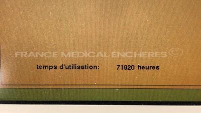 Drager Ventilator Evita 2 Dura - YOM 1999 - S/W 04.00 - Count 71920H - Options - Monitoring Plus - VNI (Powers up) - 5