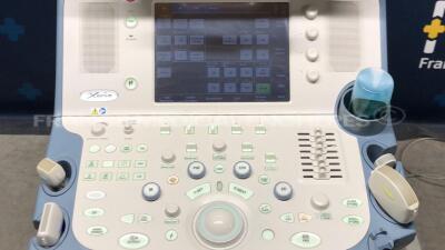 Toshiba Ultrasound Xario SSA-680A - YOM 2011 w/ Toshiba Probe 5S1 YOM 01/2013 and Toshiba Probe 11MC4 YOM 12/2016 and Toshiba Probe 18L7 YOM 02/2020 and Toshiba Probe 6C1 YOM 07/2012 and Sony Digital Graphic Printer UP-D897 ( Powers up) - 4