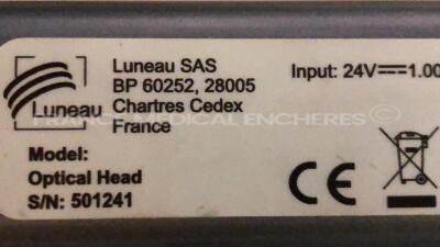 Lot of Luneau Visionix Refractometer Control Panel Vision Pro - YOM 2010 - S/W 1.7 and Luneau Visionix Refractometer Optical Head Vision Pro missin g connecting cableÂ  - YOM 2010 and Luneau Visionix Refractometer Computer Vision Pro - YOM 2010 and Luneau - 12