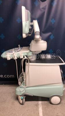 Esaote Ultrasound Mylab 70 X Vision - YOM 2010 - S/W 6.10 - options X view - TP view - autogain - M view - w/ LA 435 probe - LA 523 10 -5 probe (Powers up) - 2